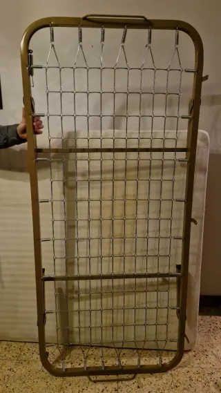 Somier metálico plegable