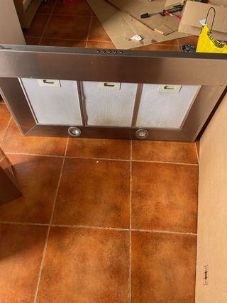 Campana extractora de cocina.