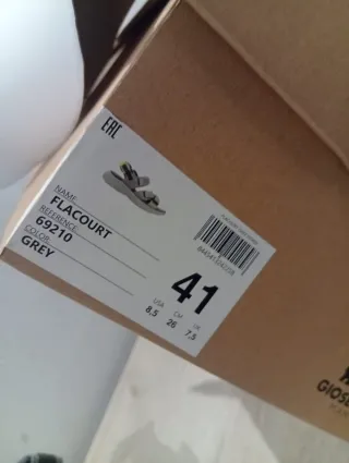 Sandalias Gioseppo Talla 41 Gris