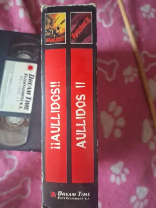 VHS Aullidos 1 y 2 Dream Time Terror