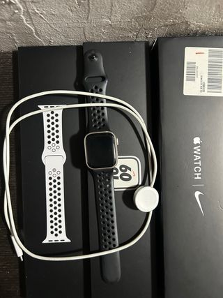 Apple Watch Series 7 Negro/Plata Dos correas