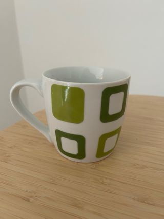 Lote de 5 tazas de cerámica