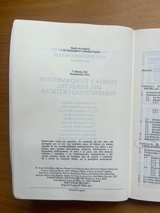 Teoría y fundamentos del derecho / Theory and f...