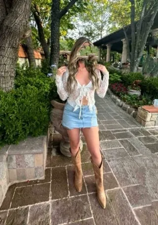 Minifalda vaquera azul denim zara algodón tendenci