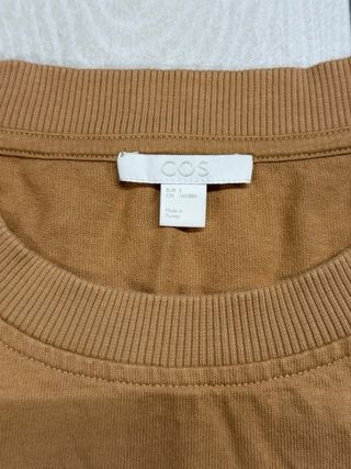 COS Felpa Cotone Marrone