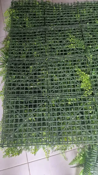 Panel Decorativo Plantas Artificiales