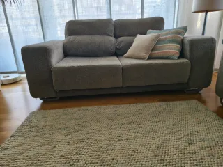 Sofá 3 plazas Novalinea gris