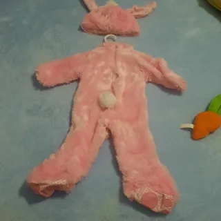 Disfraz Bebé conejito rosa 0-6 Meses