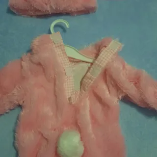 Disfraz Bebé conejito rosa 0-6 Meses