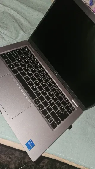 Portátil Dell Gris y Negro