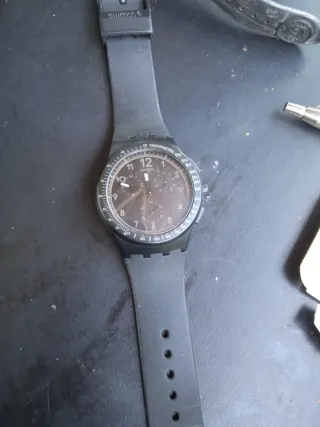 Orologio Swatch SUSB400 Nero Cronografo