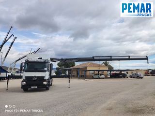 MERCEDES BENZ ANTOS 1827 GRUA PALFINGER PK 18002