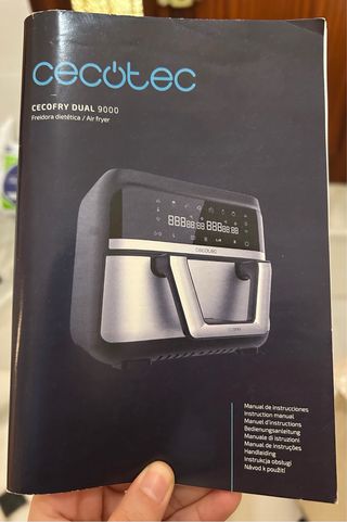 Freidora Cecotec Cecofry Dual 9000