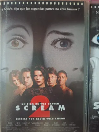 Pack 3 Películas Scream VHS