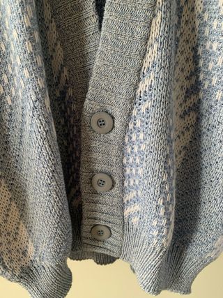 Cardigan Dolby L/XL Made in Italy, misto cotone/ac