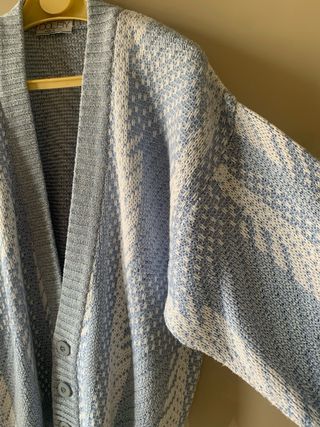 Cardigan Dolby L/XL Made in Italy, misto cotone/ac