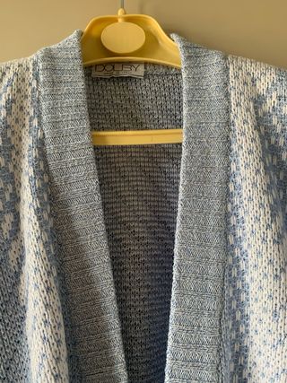 Cardigan Dolby L/XL Made in Italy, misto cotone/ac