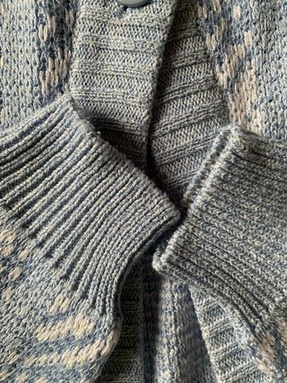 Cardigan Dolby L/XL Made in Italy, misto cotone/ac