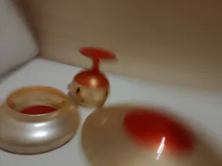 Tris centrotavola in vetro