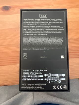 Scatola originale per iPhone 3G S