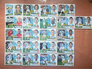 21 Cromos Málaga C.F. LIGA ESTE 13-14