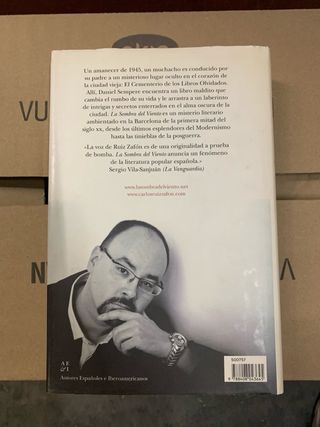 Libro La sombra del viento