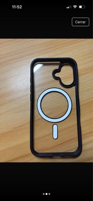 Funda iPhone Transparente MagSafe