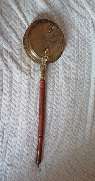 Calientacamas antiguo vintage