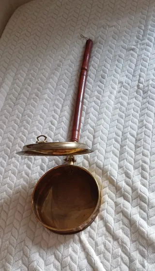 Calientacamas antiguo vintage