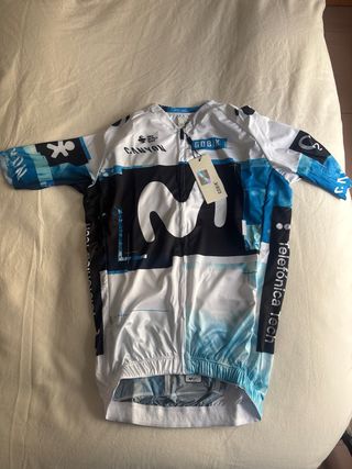 Maillot Ciclismo Movistar Team Gobik. Talla M.