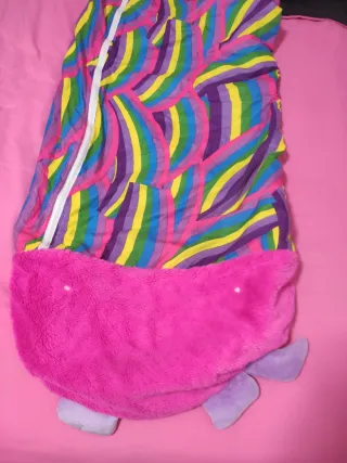 Saco de dormir unicornio infantil