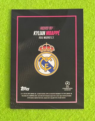 Kylian Mbappé Topps Showtime Real Madrid C.F.