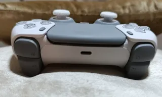 Mando PS5/PC Personalizado Gris y Blanco