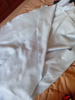 Manta polar azul multiusos