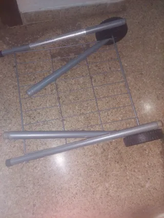 Barbacoa Carbón Portátil Negra