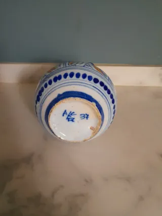 Jarrita cerámica decorada