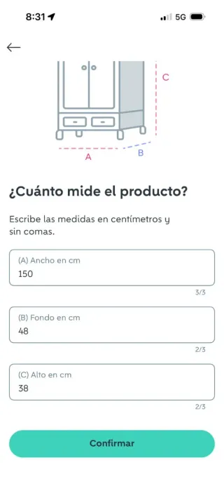 Mueble de salón moderno