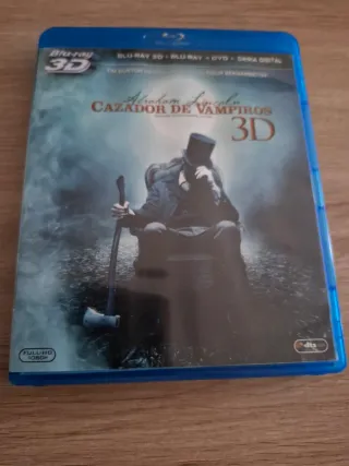 Blu-ray 3D Abraham Lincoln Cazador de Vampiros
