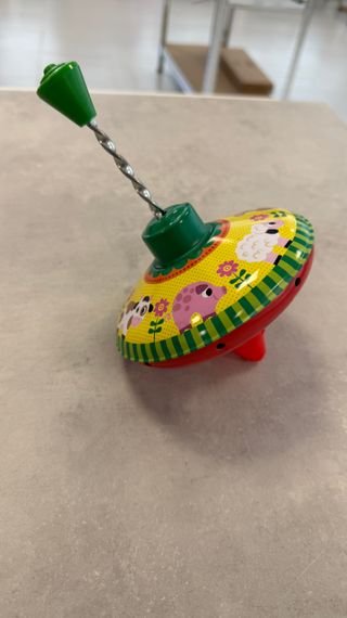 Peonza metálica infantil Juratoys