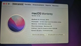 MacBook Air Apple Plata