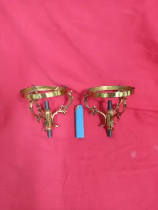 ACCESORIOS BRONCE LATÓN LAMPARA APLIQUE CANDELABRO