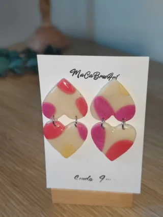 Pendientes Corazón Artesanales