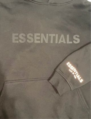 Sudadera Essentials Negra
