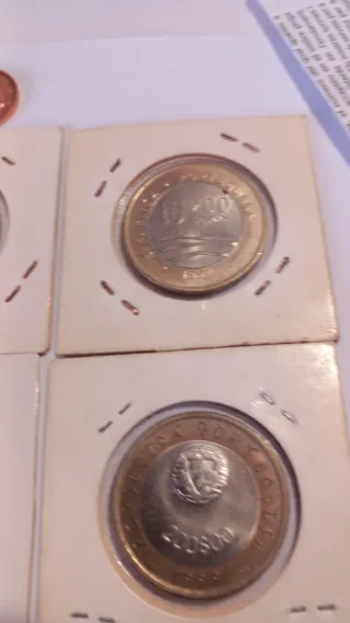 Monedas Portugal 1996-2000