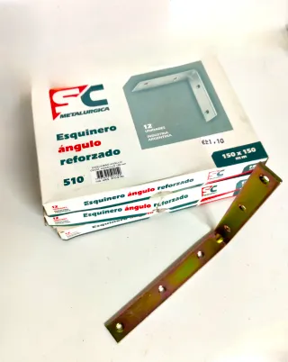 36 Escuadras Refuerzo Metalúrgica 150x150mm