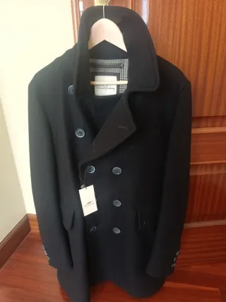 Chaquetón marinero / peacoat Burberry Talla L