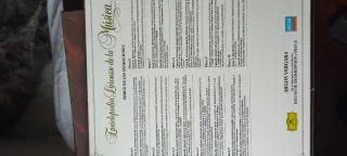 4 Estuches 40 LP. Larousse  Música clásica.