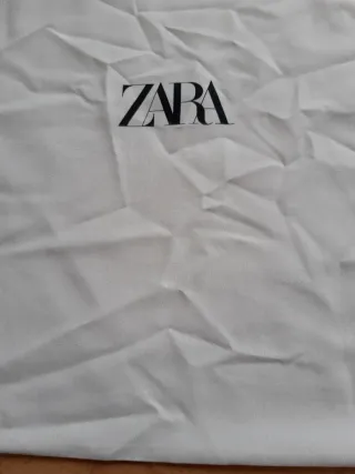 Bolsa de tela Zara 41x44cm nueva a estrenar
