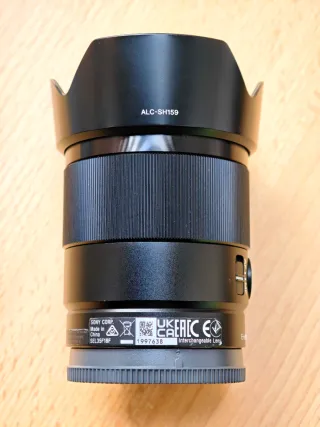 Objetivo Sony FE 35mm F1.8