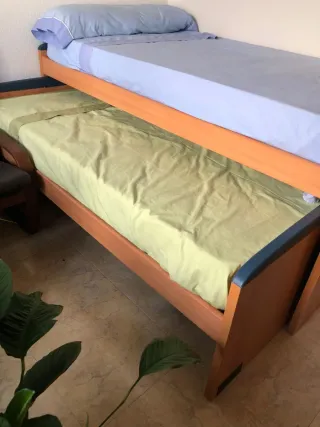 Cama nido madera maciza